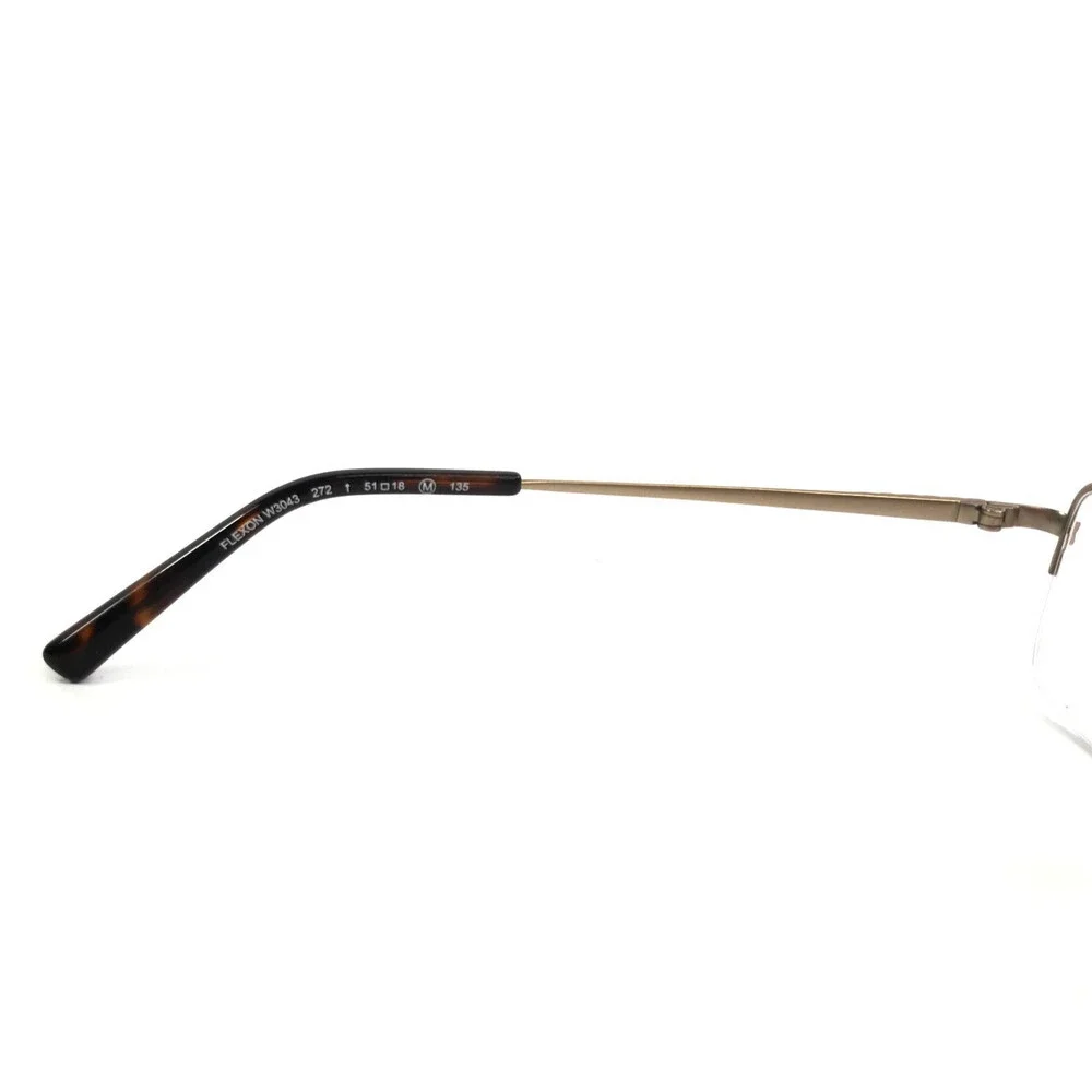 Flexon Eyeglasses Frames W3043 272 Satin Taupe Crystals Titanium 51-18-135